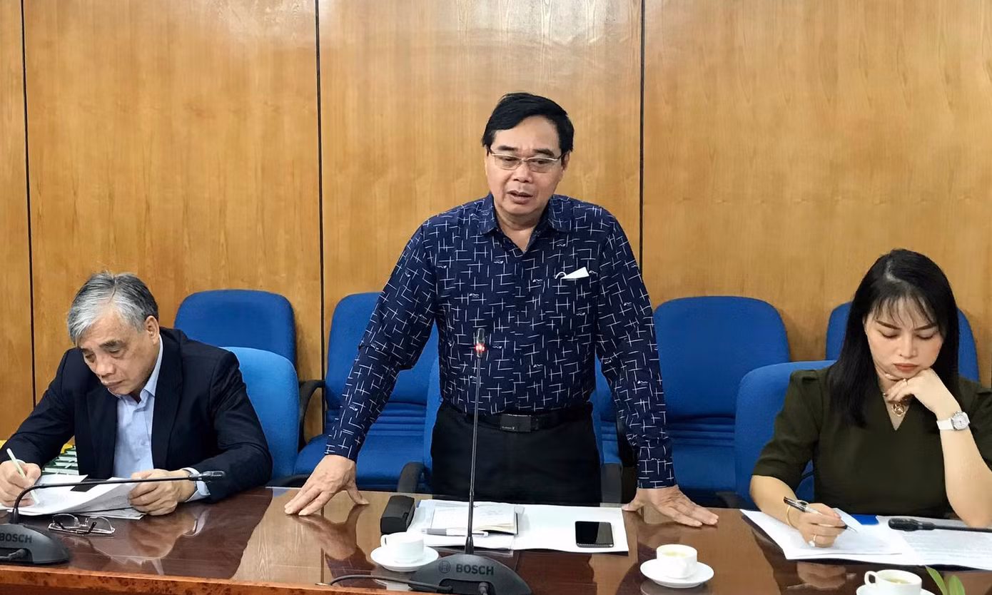 Ông Hà Văn Thắng phát biểu ý kiến tại chương trình. Ảnh: Thanh Nga