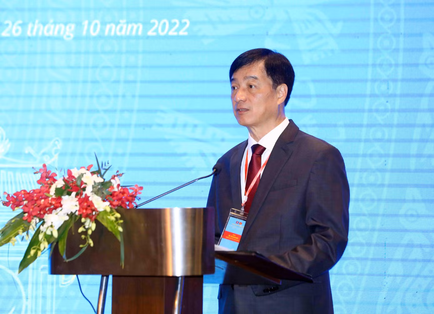 Thứ trưởng Nguyễn Duy Ngọc phát biểu tại hội nghị.