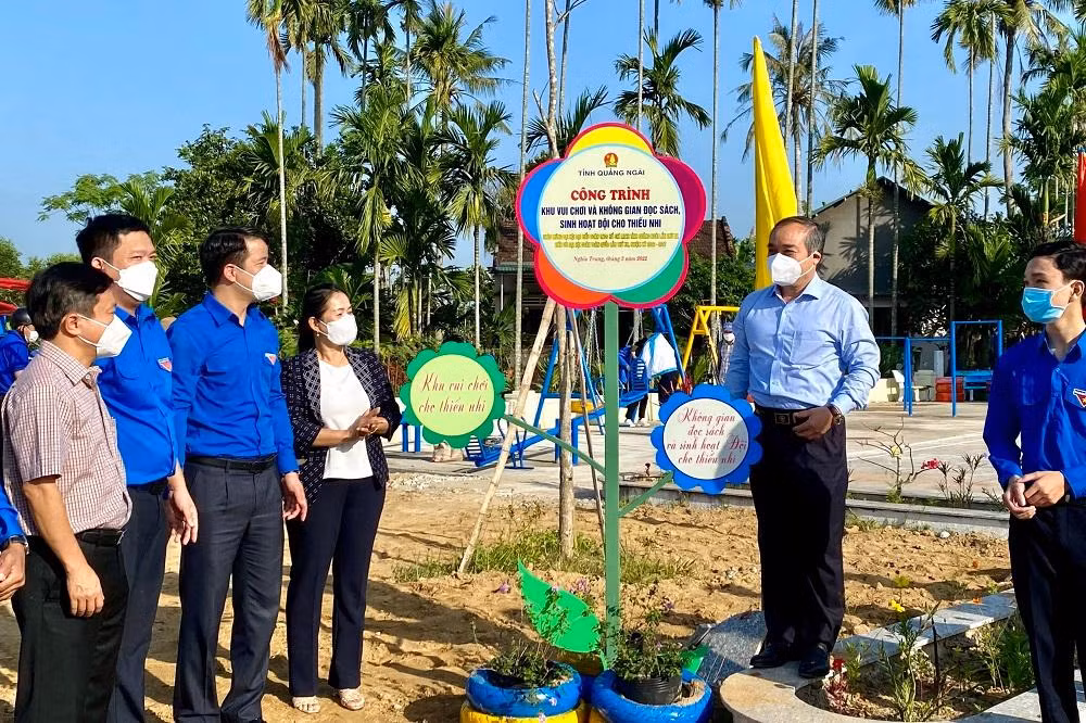 Khánh thành những công trình thanh niên tiêu biểu.