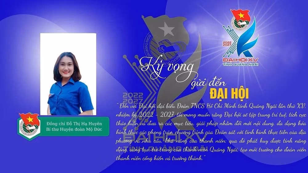 Tỉnh Đoàn Quảng Ngãi triển khai trào lưu thay “Avatar Đại hội” và “Kỳ vọng Đại hội” đồng loạt trên các trang mạng xã hội. Từ đó đã tạo khí thế thi đua sôi nổi trong toàn Đoàn và trên mạng xã hội.