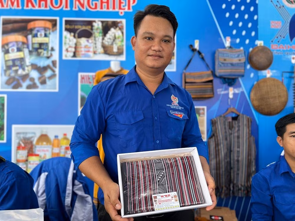 Các sản phẩm khởi nghiệp mang đậm dấu ấn của thanh niên Quảng Ngãi.