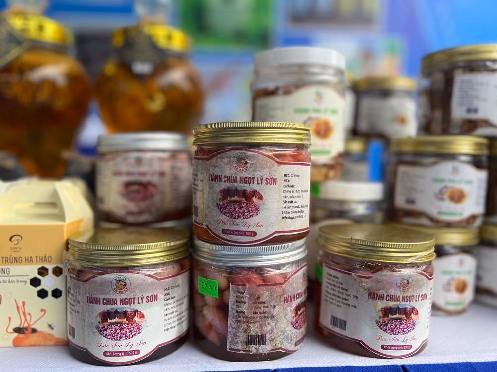 Sản phẩm đặc trưng của các huyện, thị Đoàn trên địa bàn tỉnh Quảng Ngãi đều được giới thiệu tại đây.
