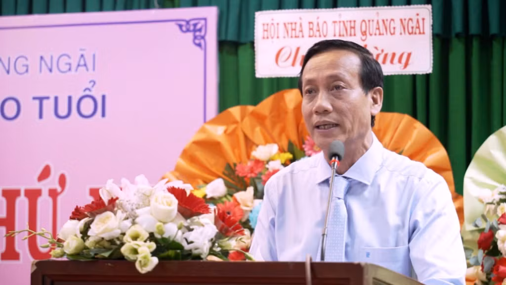 Ông Đặng Văn Nghiệp - Phó trưởng Ban Tuyên giáo Tỉnh ủy Quảng Ngãi, xin nghỉ hưu trước tuổi 3 năm. Ảnh: PTQ