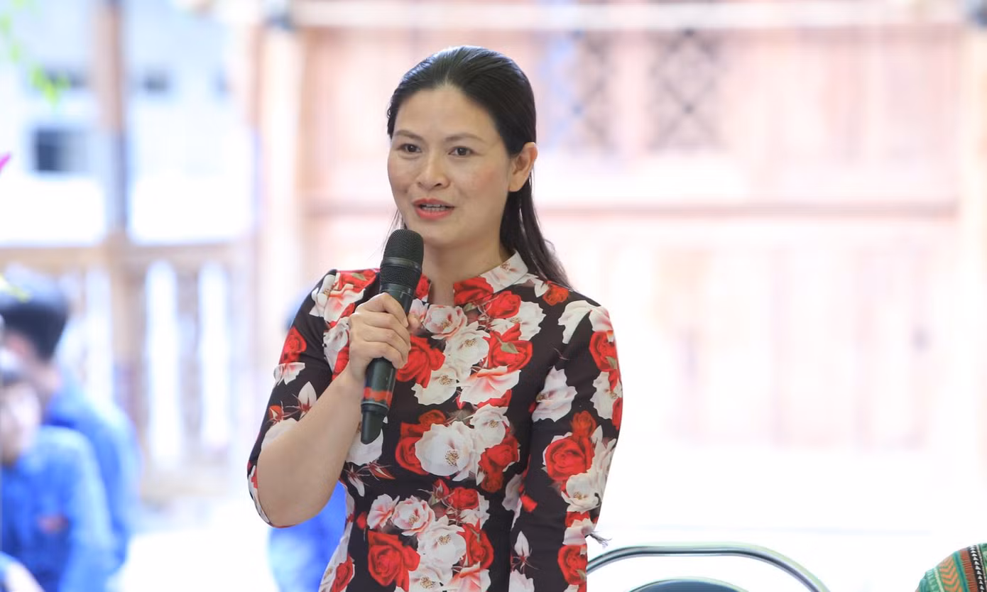 Bà Vương Ngọc Hà, Bí thư Huyện ủy Mèo Vạc. Ảnh: Lâm Đăng Hải
