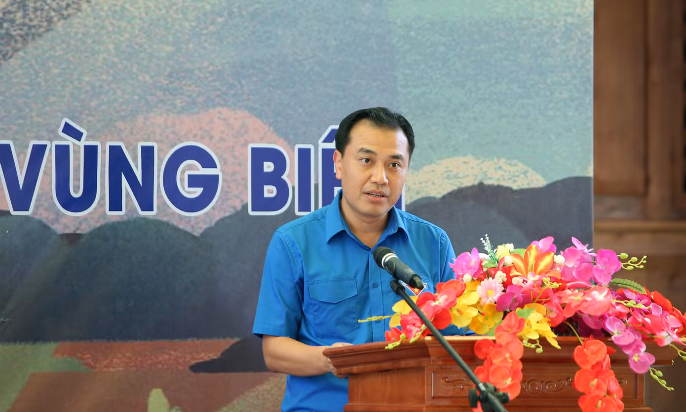 Anh Nguyễn Hải Minh phát biểu khai mạc tọa đàm. Ảnh: Lâm Đăng Hải