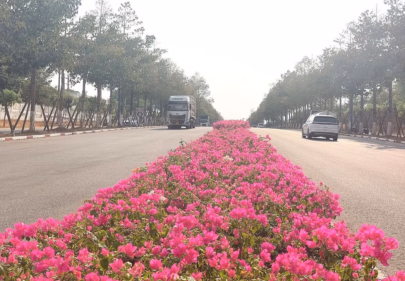 Nằm ở phía Bắc của tỉnh, thành phố Bến Cát có nhiều tuyến đường giao thông kết nối đi qua gồm quốc lộ 13, Vành đai 4 TPHCM, Mỹ Phước Tân Vạn, ĐT.741, ĐT.744, ĐT.748, ĐT.749…