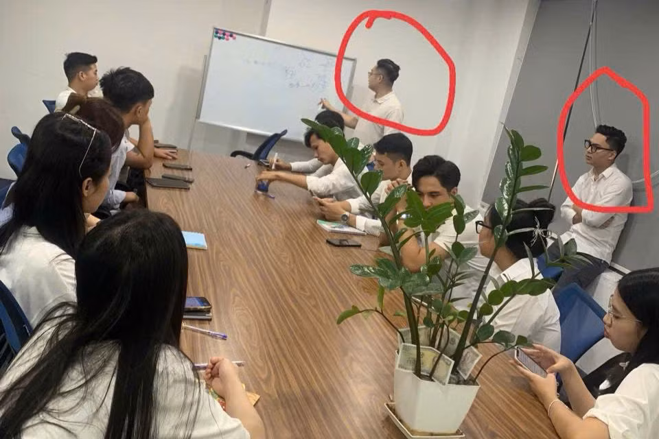 Các đối tượng liên quan đến đường dây lừa đảo. Ảnh CACC