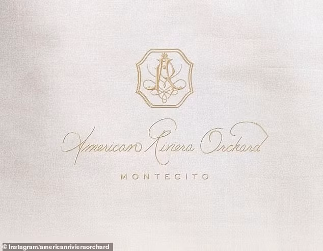 Logo thương hiệu mới của Meghan được nhận xét mang phong cách hoàng gia. Ảnh: IG.