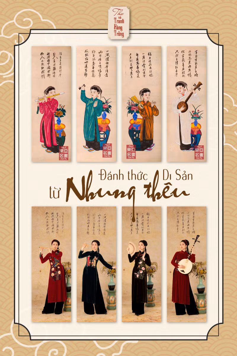 Hành trình gìn giữ vẻ đẹp truyền thống qua trang phục Tiệm Thơ.