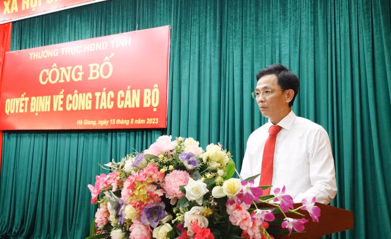 Tân Chánh Văn phòng Đoàn ĐBQH và HĐND tỉnh Bùi Quang Trí