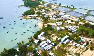 Một góc xã Vạn Thạnh, huyện Vạn Ninh, tỉnh Khánh Hoà
