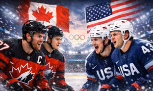 Canada đối đầu Mỹ: Trận siêu kinh điển trên băng ở Thế vận hội mùa Đông 2026