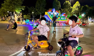 Đà Nẵng xử lý tình trạng xe điện trẻ em không phép tại các công viên