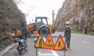 Xuất hiện nhiều điểm sạt lở tuyến đường đèo nối hai khu vực phía Đông tỉnh Gia Lai - Đắk Lắk 