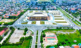 Xem trước hình ảnh quảng trường 200 tỷ ở Huế sắp khánh thành 