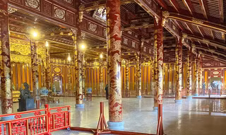 Huế lắp hệ thống bảo vệ chưa từng có ở điện Thái Hòa