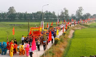 Lễ hội Bà Chiêm Sơn thành Di sản văn hóa phi vật thể quốc gia