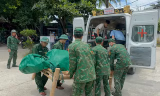 Tìm thấy thi thể ông lão đánh cá 72 tuổi trên biển Đà Nẵng