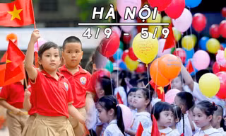 Hà Nội ngày khai giảng 5/9 nhiệt độ thế nào?
