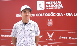 'Sau bài học cách đây 2 năm, tôi sẵn sàng hướng tới ngôi cao nhất tại Giải Vô địch Golf Quốc gia 2025'