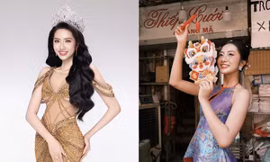 Trò chuyện với Hoa hậu Việt Nam Hà Trúc Linh đầu năm Bính Ngọ về một cái Tết đủ đầy