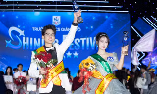 Hà Trí và Bảo Trang là tân King & Queen Trường THCS Giảng Võ 2026