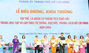 Biểu dương, khen thưởng 358 điển hình học tập, làm theo đạo đức, phong cách Hồ Chí Minh