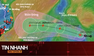 TIN NHANH: Bão số 15 sắp xuất hiện, thời điểm vào đất liền có gặp không khí lạnh?
