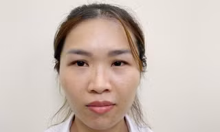 Nguyễn Thị Thu Hà tại Cơ quan Công an. Ảnh: Công an tỉnh Bắc Ninh.