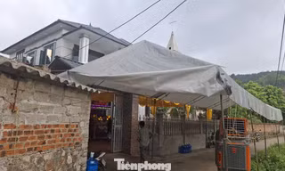 Khu vực xảy ra vụ án. Ảnh: Nguyễn Thắng.