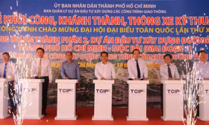 TPHCM đồng loạt khởi công loạt dự án giao thông trọng điểm 