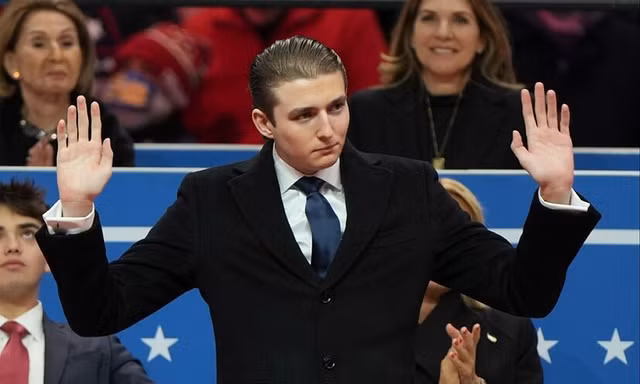 Hé lộ tài sản của Barron Trump 