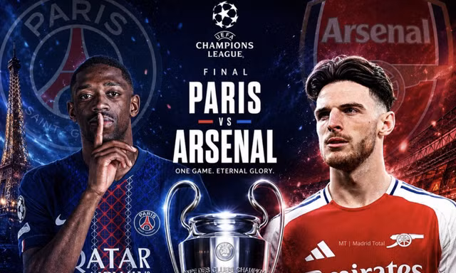 Chung kết Champions League: HLV Arteta báo tin cực vui cho fan Arsenal 