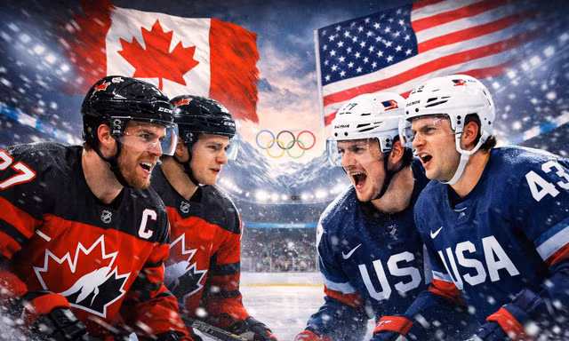 Canada đối đầu Mỹ: Trận siêu kinh điển trên băng ở Thế vận hội mùa Đông 2026