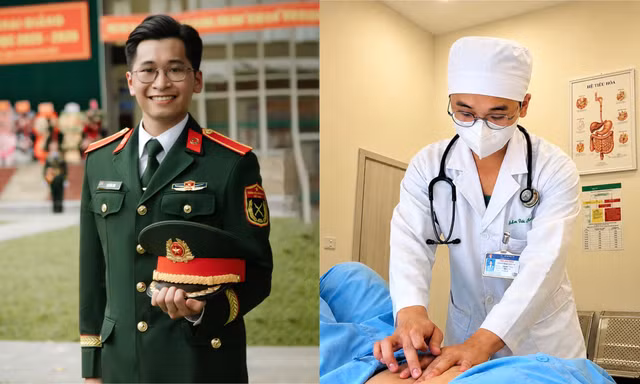 Chàng sinh viên Quân y và sứ mệnh khoác hai màu áo 