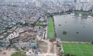 Đường Vành đai 2,5 đoạn Đầm Hồng - QL1 thông xe nhưng vẫn là đường cụt