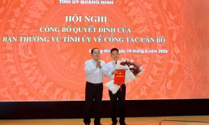 Ông Đỗ Ngọc Hà giữ chức Phó Giám đốc Báo và Phát thanh, Truyền hình tỉnh Quảng Ninh