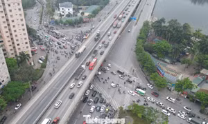 Nút giao ùn tắc nhất Linh Đàm được điều chỉnh ra sao?