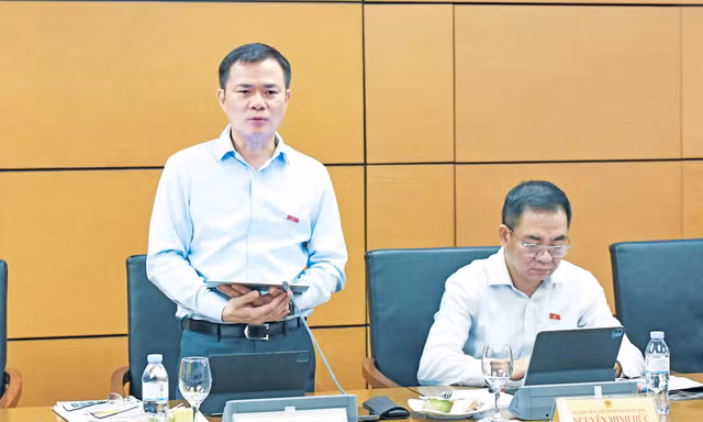  Chủ tịch Quốc hội Trần Thanh Mẫn phát biểu tại phiên thảo luận về tình hình kinh tế, xã hội tại Đoàn đại biểu Quốc hội TPHCM