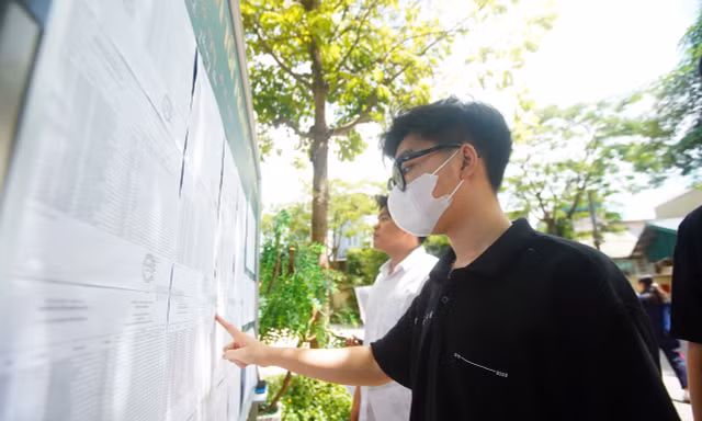 Thí sinh thi tốt nghiệp THPT năm 2025 Ảnh: DUY PHẠM