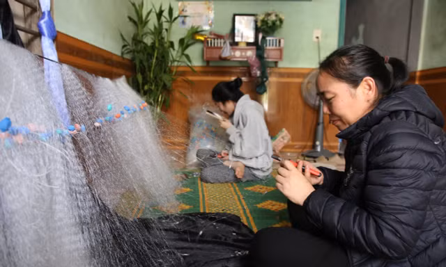 Làng Cồn Sẻ như một chiếc tàu hướng ra biển lớn