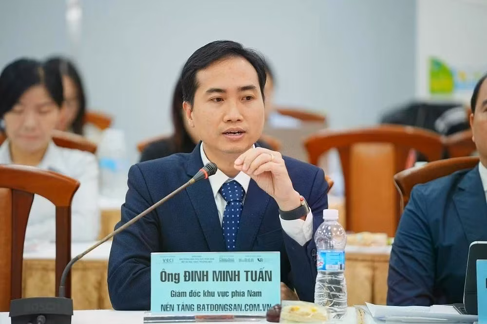 Ông Đinh Minh Tuấn - Giám đốc khu vực phía Nam Batdongsan.com.vn. Ảnh: BTC.