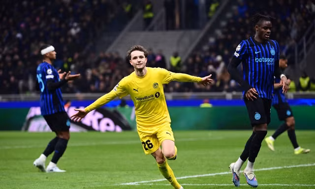 Inter bị đội bóng tí hon Bodo/Glimt loại khỏi Champions League 