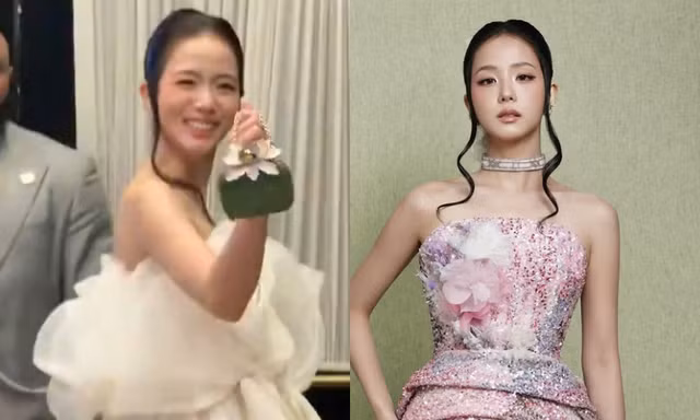 Netizen nói về lần đầu Jisoo đến Met Gala: Tưởng kỳ cục nhưng đẹp tựa tranh Monet