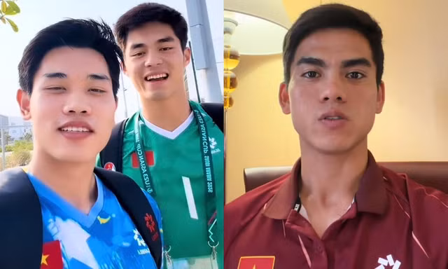 Dàn U23 Việt Nam chơi TikTok: Đình Bắc - Lý Đức "đu trend", đội trưởng nghiêm túc