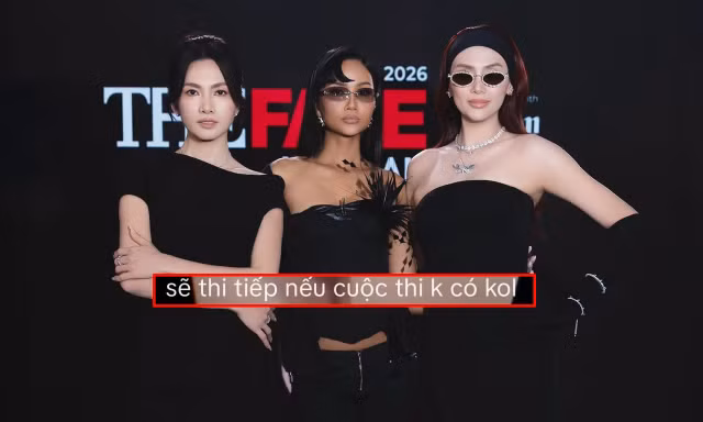 Tranh cãi quan điểm "sẽ thi tiếp nếu cuộc thi không có KOL" của thí sinh The Face