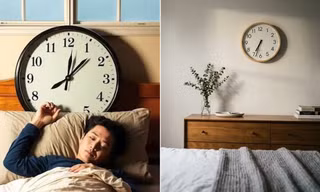 Gợi ý bố trí đồng hồ trong phòng ngủ thuận tiện và thoải mái.