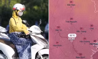 Thời tiết Hà Nội chuyển biến dễ chịu hơn khi nắng nóng chấm dứt