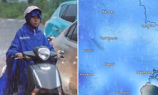 Hà Nội có thể có mưa dông diện rộng từ chiều tối 8/7.