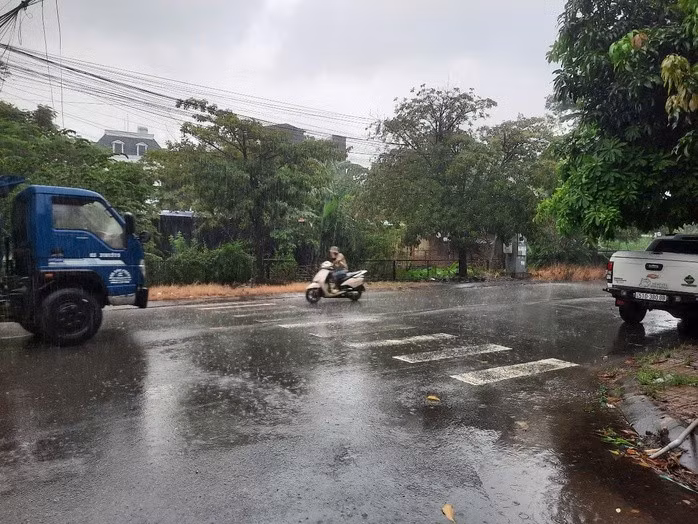 Mưa trên địa bàn phường Long Trường, TP HCM